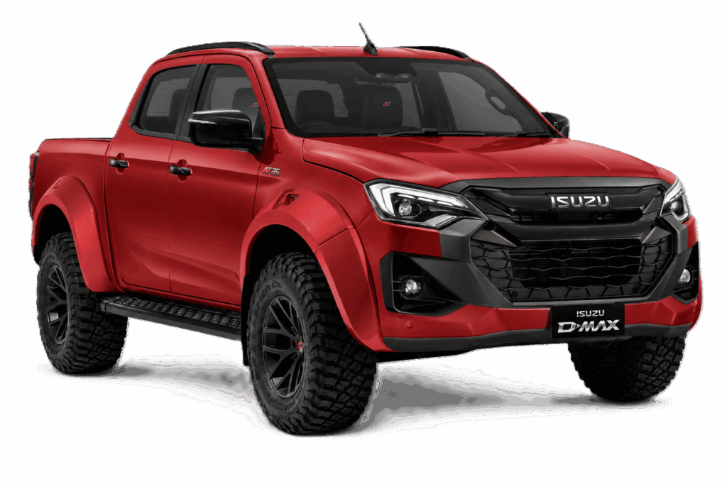 ISUZU Arctic Trucks AT35 — Red Spinal